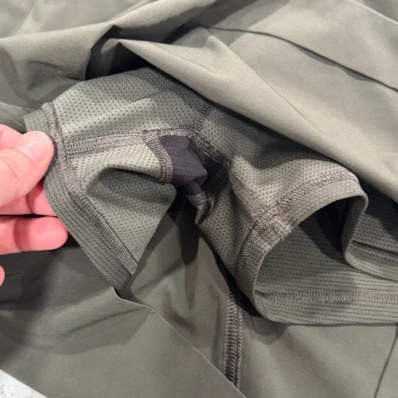 Athleta Women's Soho Skort Skirt Pickleball Golf Pockets Athletic Olive Green - Picture 8 of 12